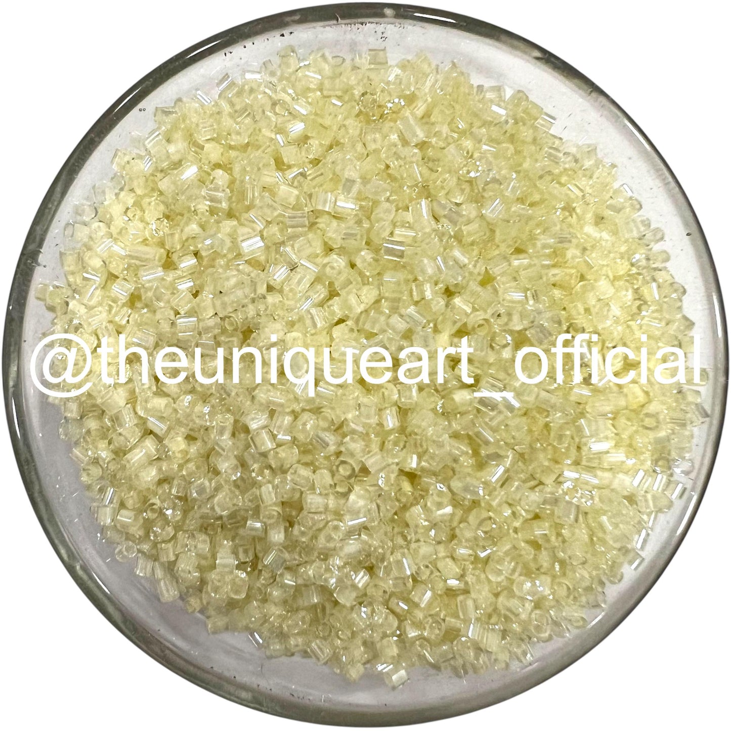 Cream Cut Beads