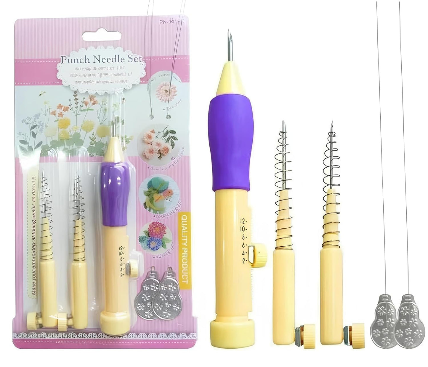 Punch Needle Tool for Embroidery, Rug Making & DIY Craft