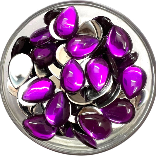 Purple 10x14 Drop Acrylic Flat Base