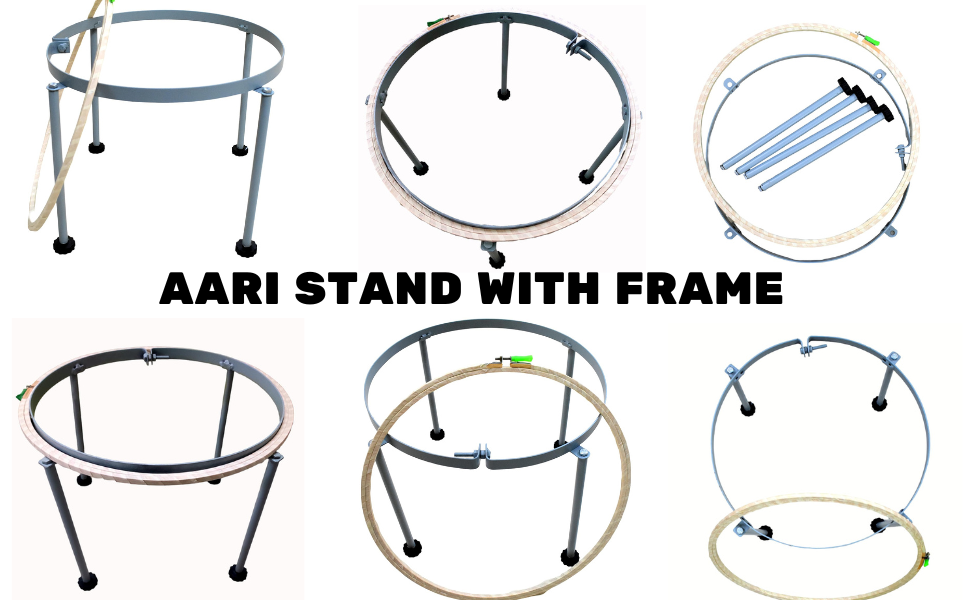 Aari Stand With Frame 18 Inches