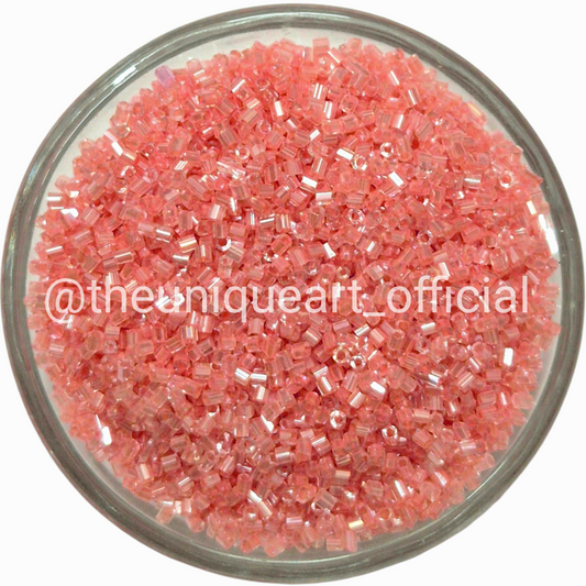 Gajri Rainbow Glass Cut Beads (Cutdana) for Aari Work, Embroidery & Jewelry Making