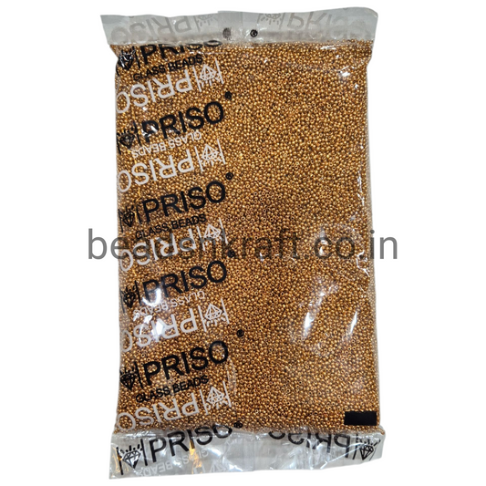 Priso Matt Gold/Unigold Sugar Beads
