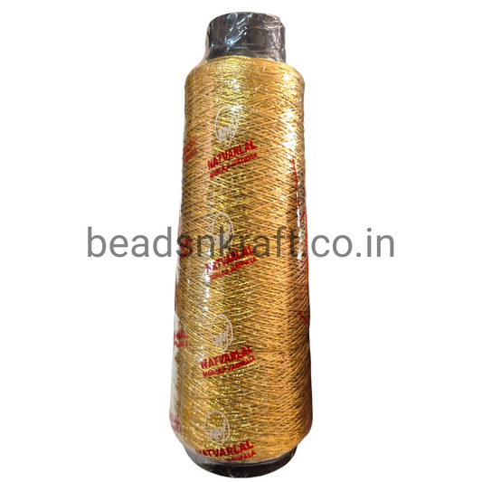 Zari Cone Thread Golden (Six Strand)