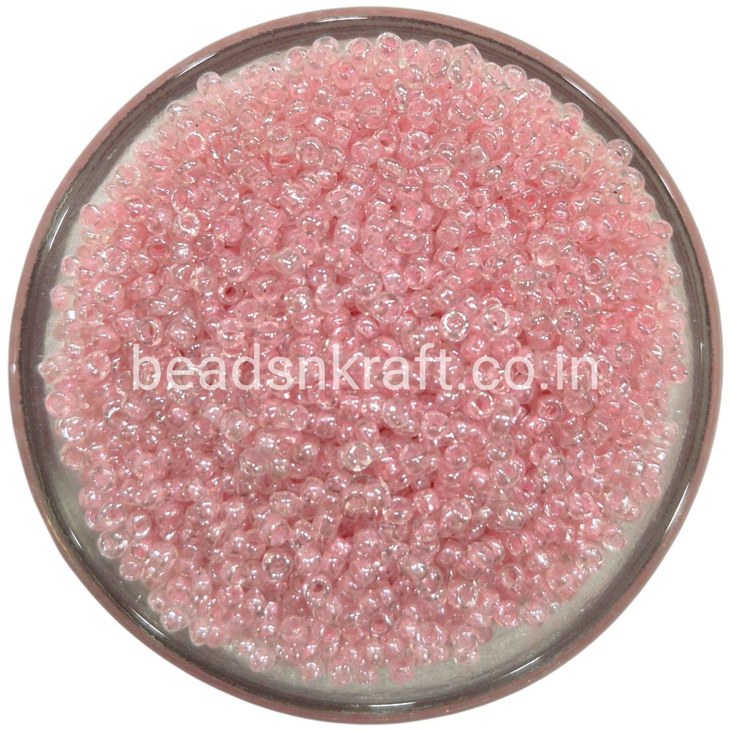 Light Pink Sugar Beads for Aari Work, Embroidery & Jewelry Making