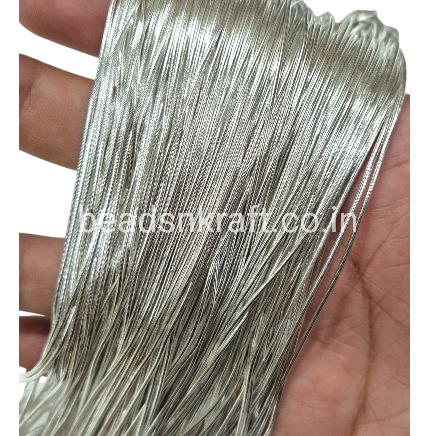 Silver Shiny Plain Dapka