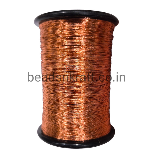 Copper Zari Threads