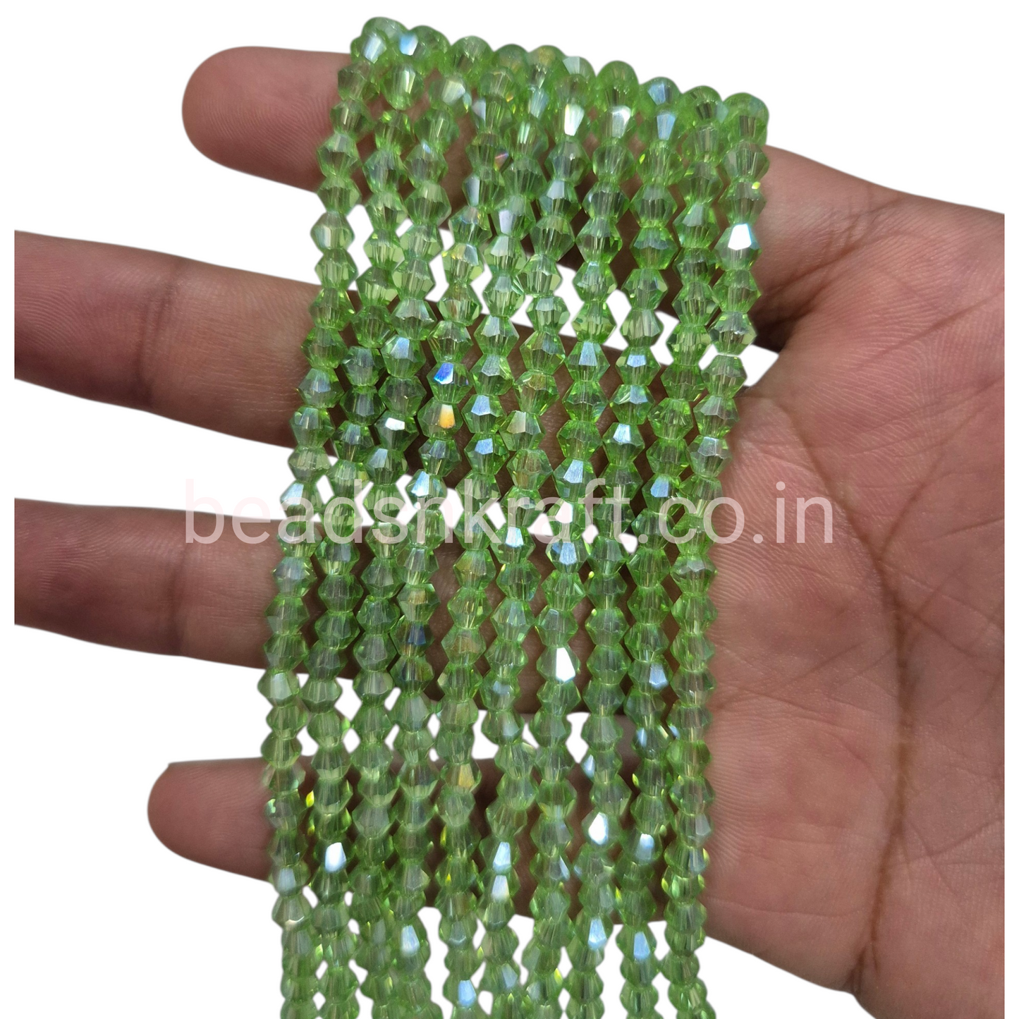 Light Green 4mm New Cut Crystal
